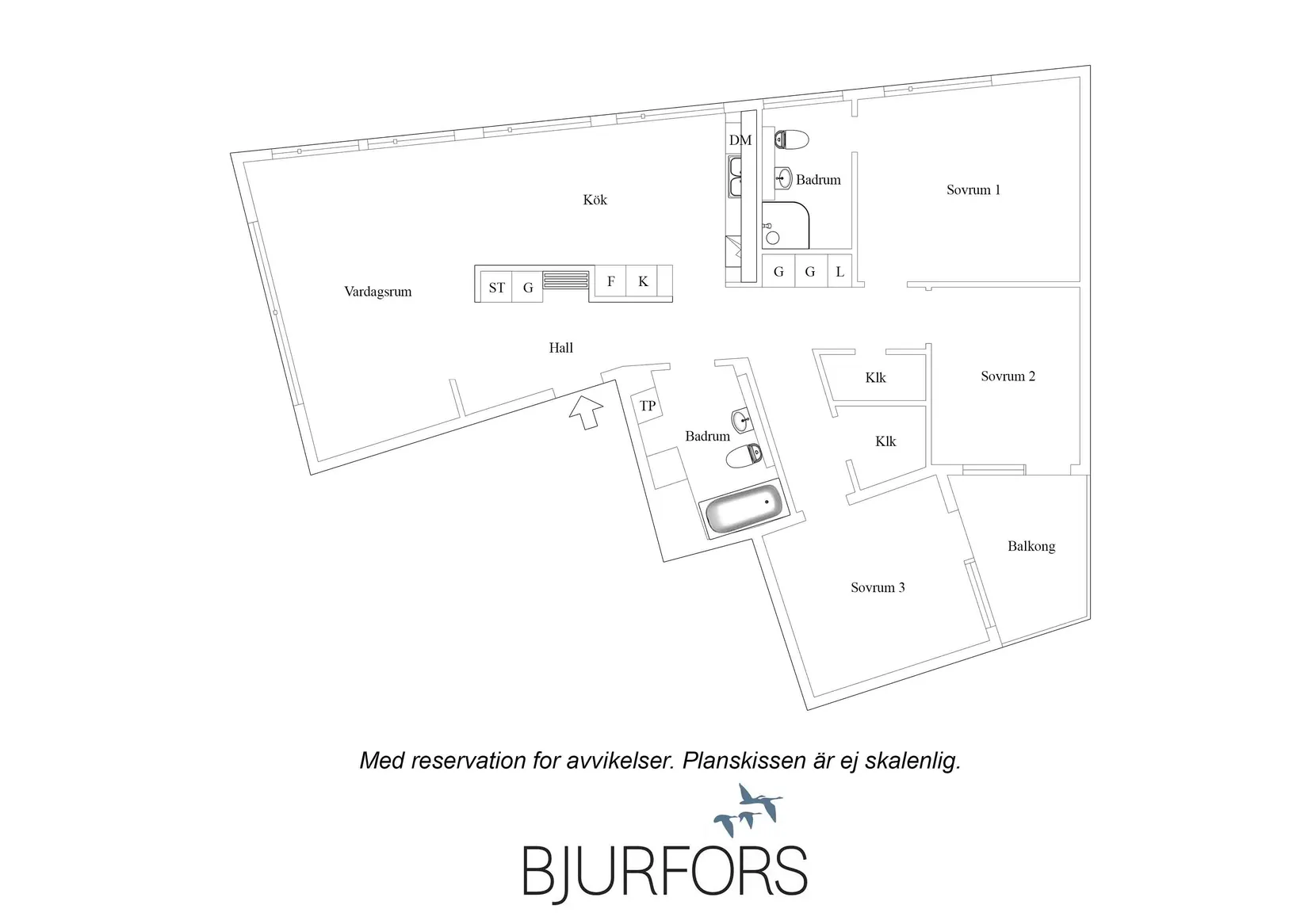 Bostadsrätt, Huvudstagatan 3A, Solna Centrum, Solna