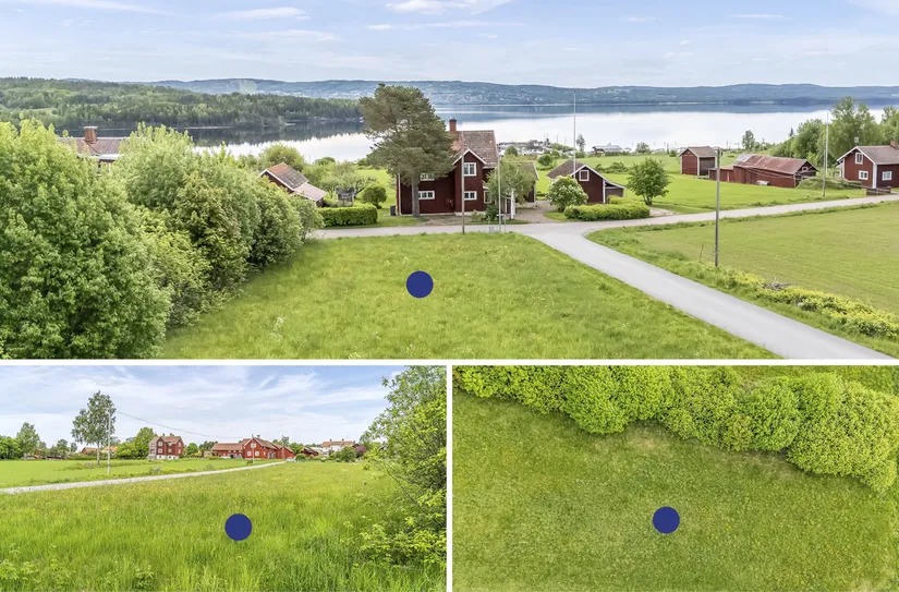 Tomt, efter Strandvägen, Vikarbyn, Rättvik