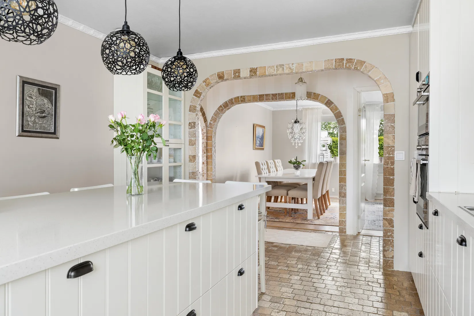 Villa, Radhus, Prästkragegatan 46, Munksundet, Enköping