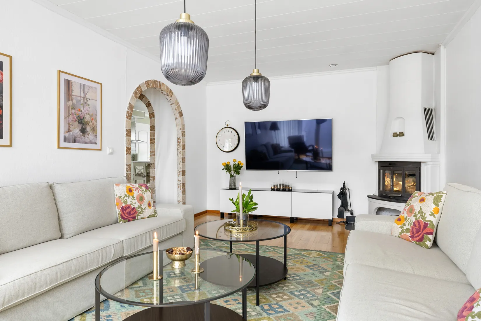 Villa, Radhus, Prästkragegatan 46, Munksundet, Enköping