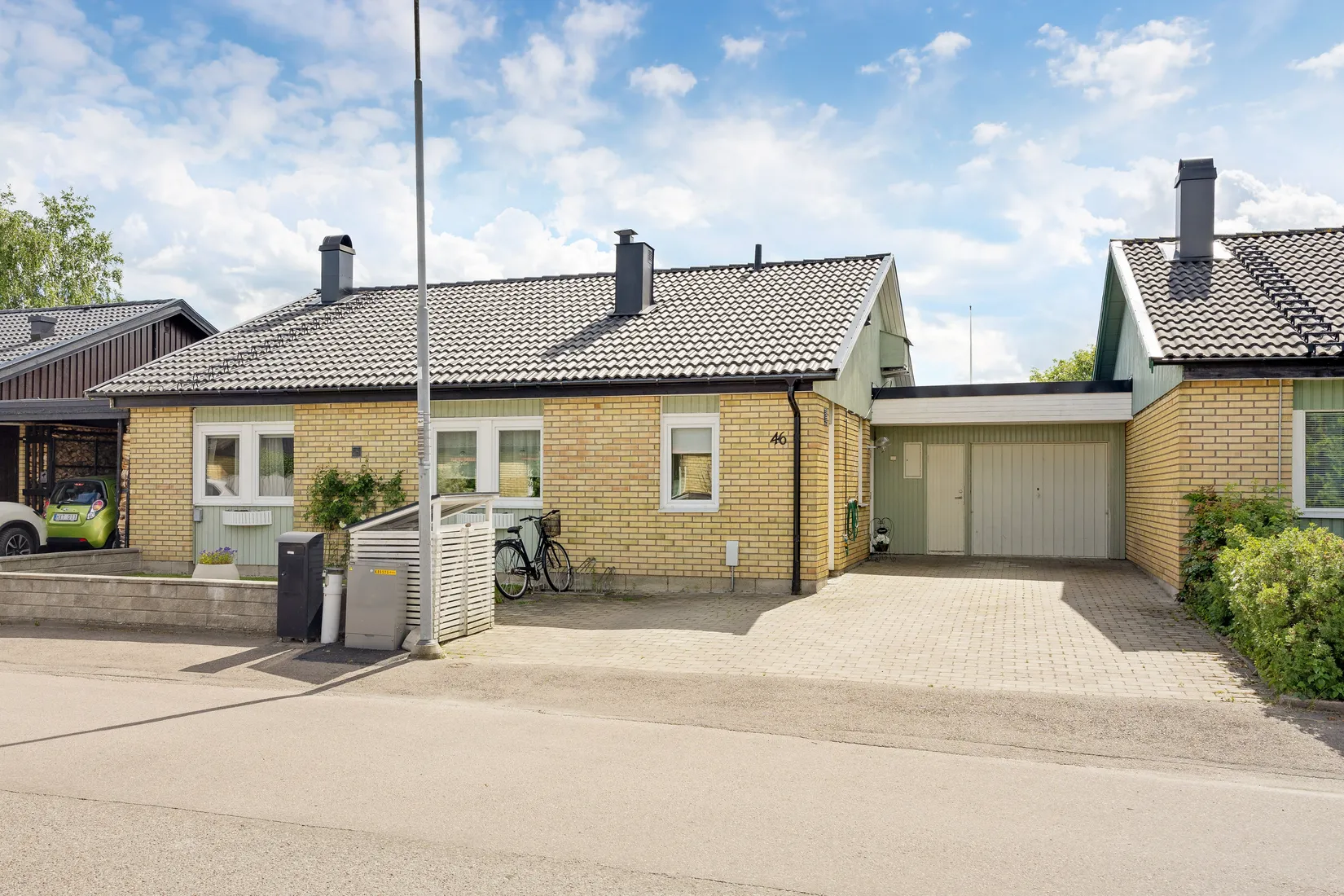 Villa, Radhus, Prästkragegatan 46, Munksundet, Enköping
