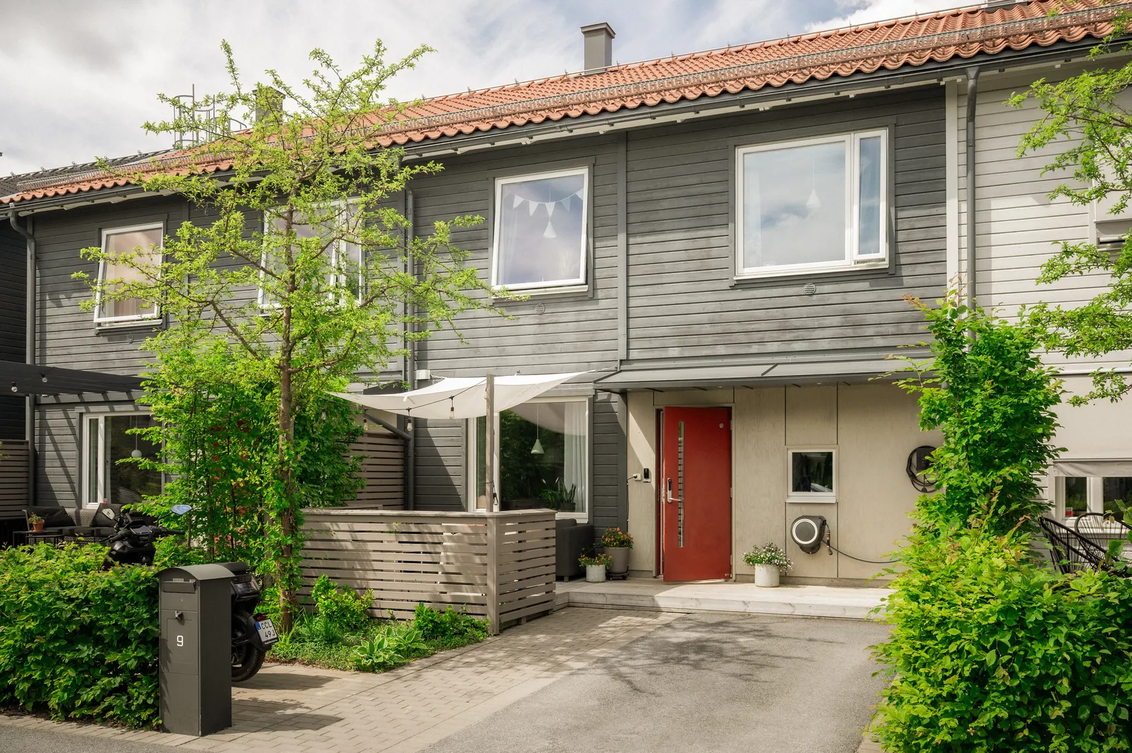 Radhus, Tollare Ängsväg 9, Tollare, Nacka