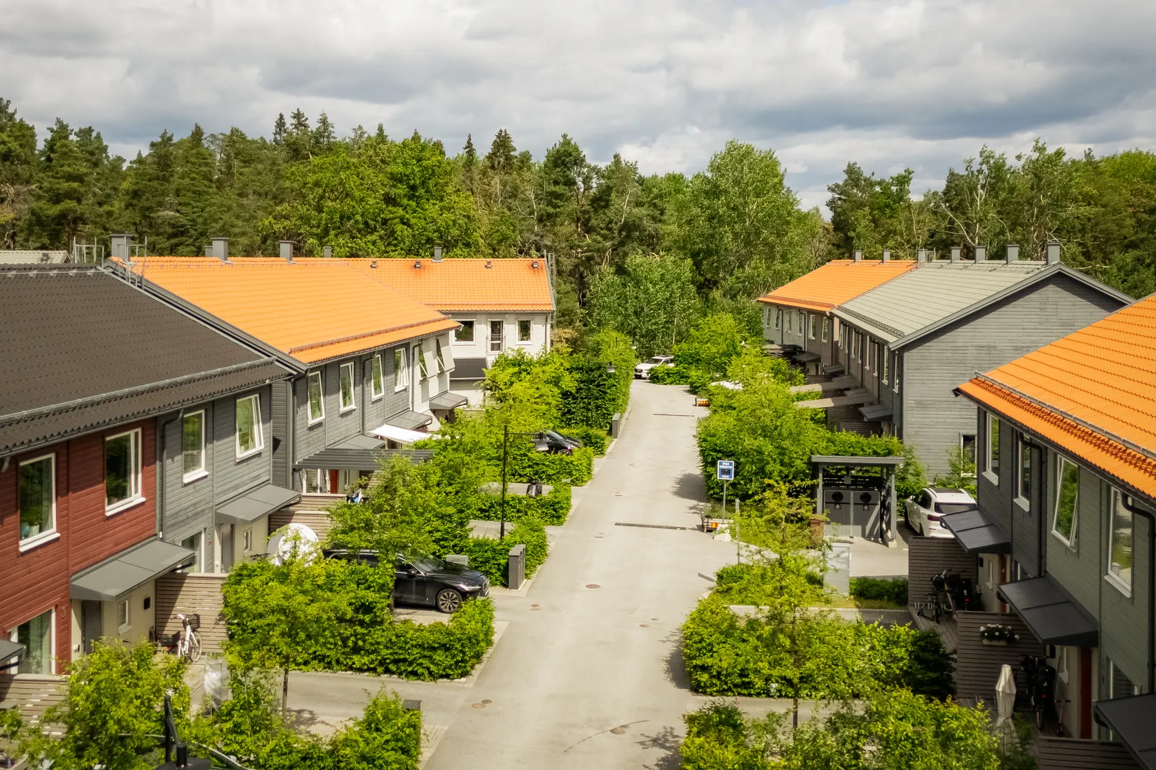 Radhus, Tollare Ängsväg 9, Tollare, Nacka