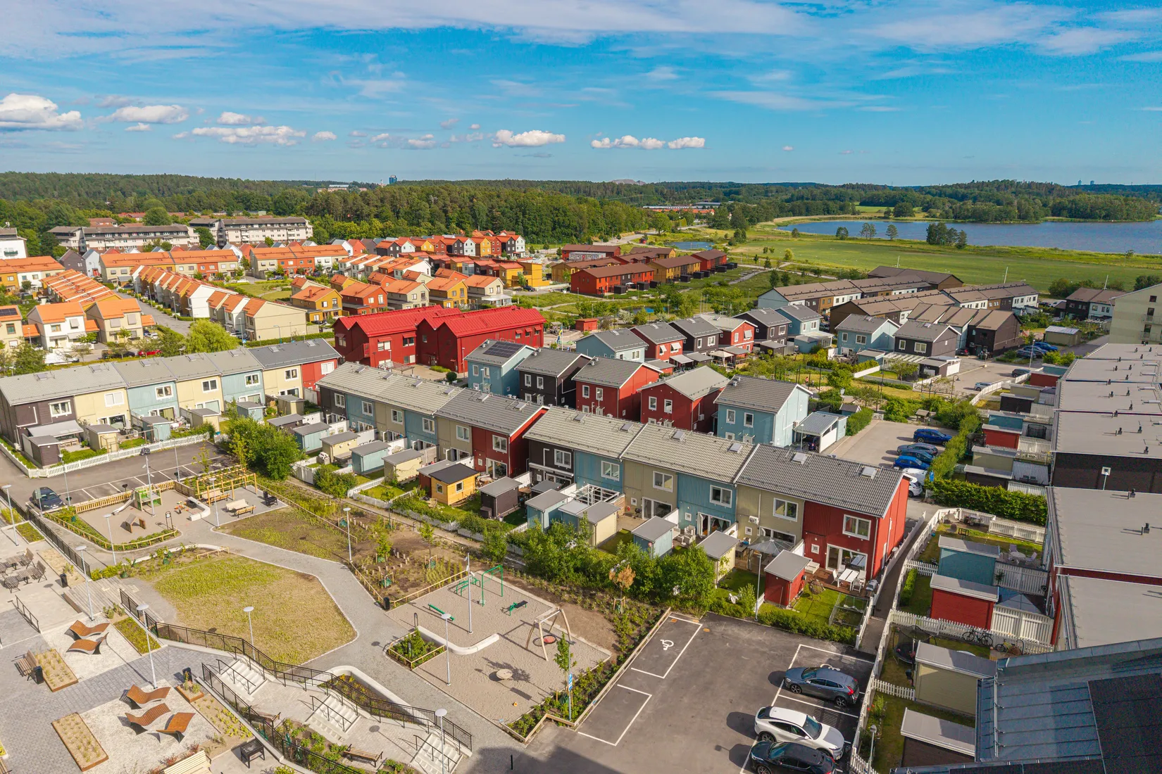 Radhus, Timotejgatan 40, Eds Allé, Upplands Väsby