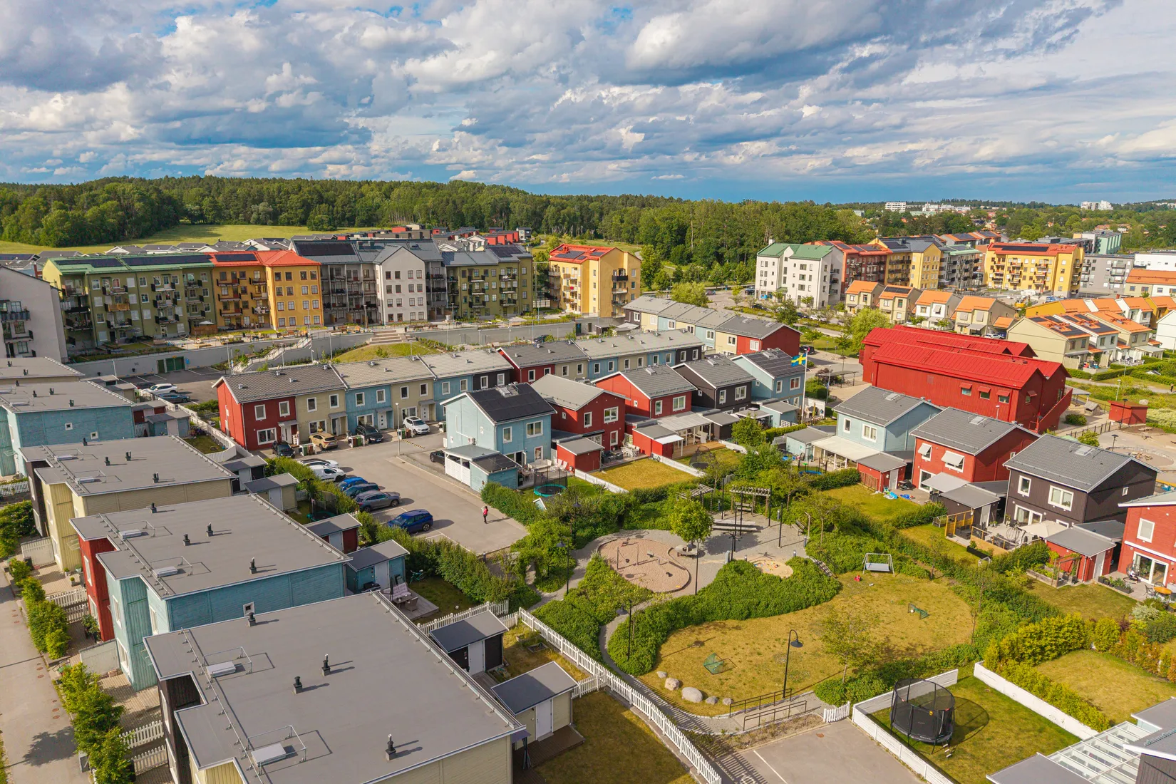 Radhus, Timotejgatan 40, Eds Allé, Upplands Väsby