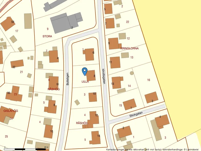 Villa, Idrottsgatan 8, Borrby, Simrishamn
