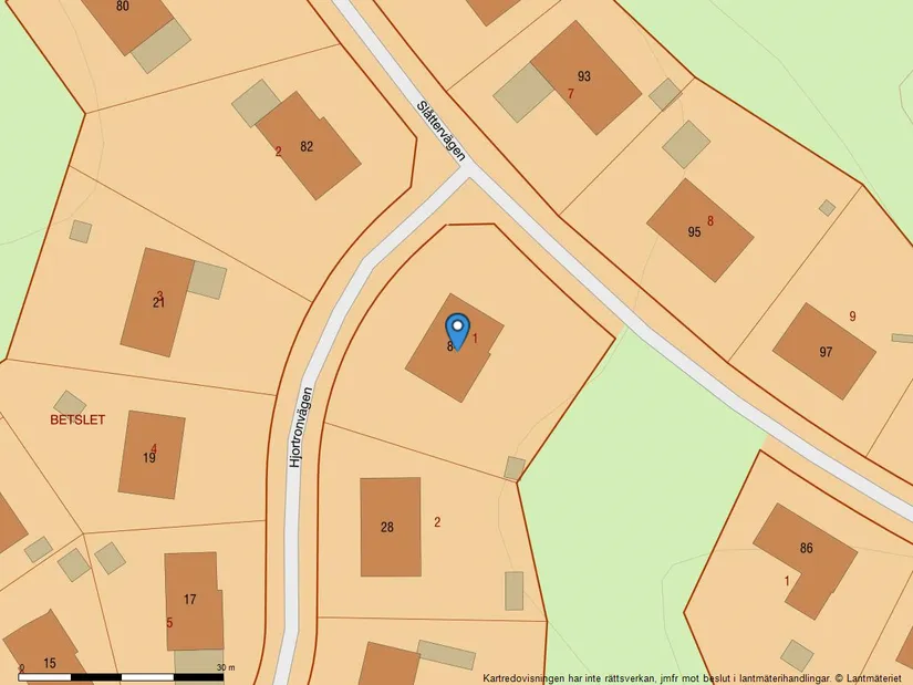 Villa, Slåttervägen 84, Centrum/Fårdala, Tyresö