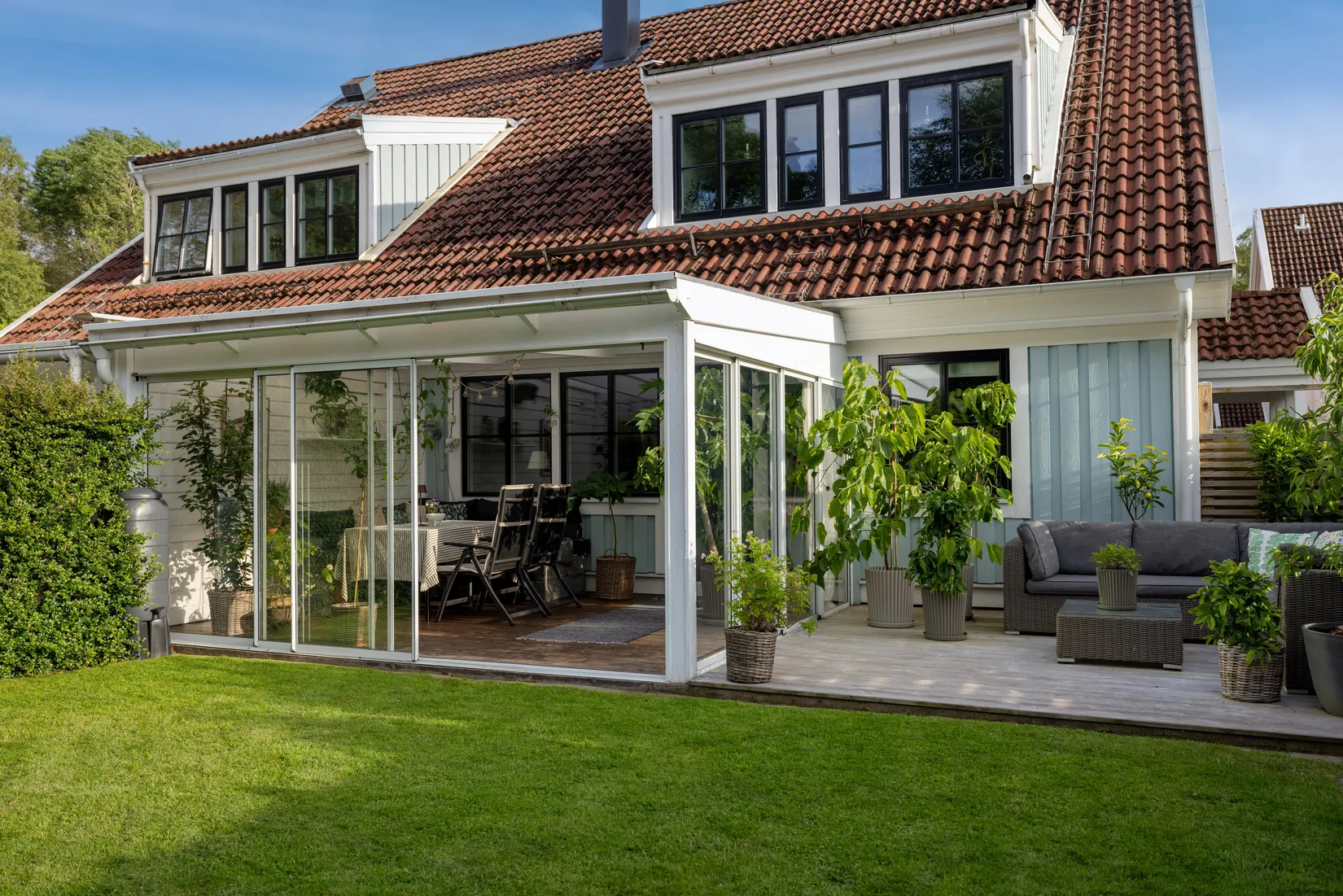 Radhus, Frennarps bygata 4, Frennarp, Halmstad
