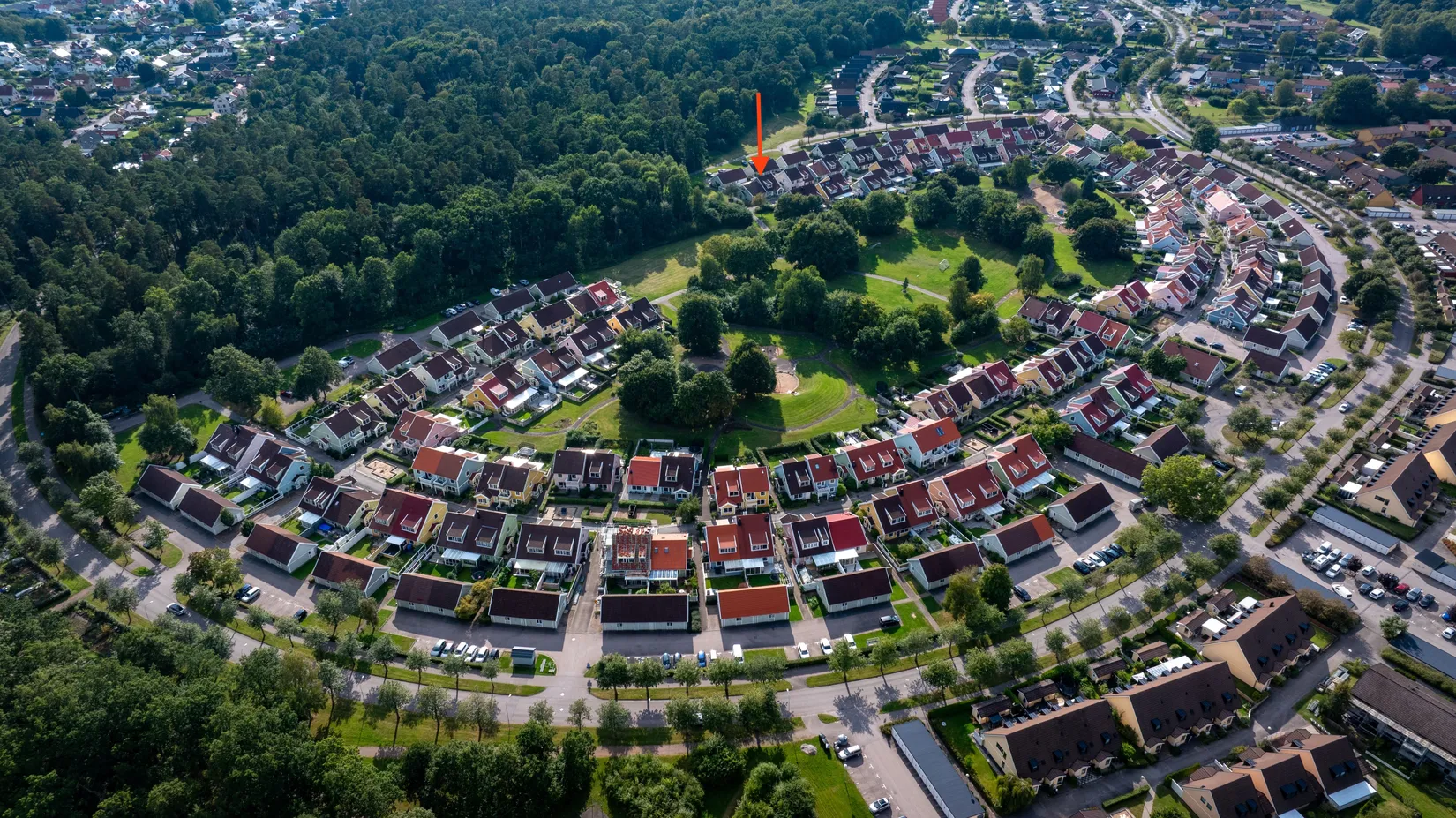 Radhus, Frennarps bygata 4, Frennarp, Halmstad