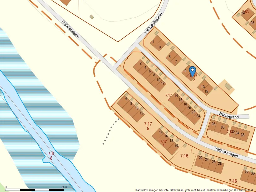 Bostadsrätt, Radhus, Pennygränd 11, Täljöviken, Österåker