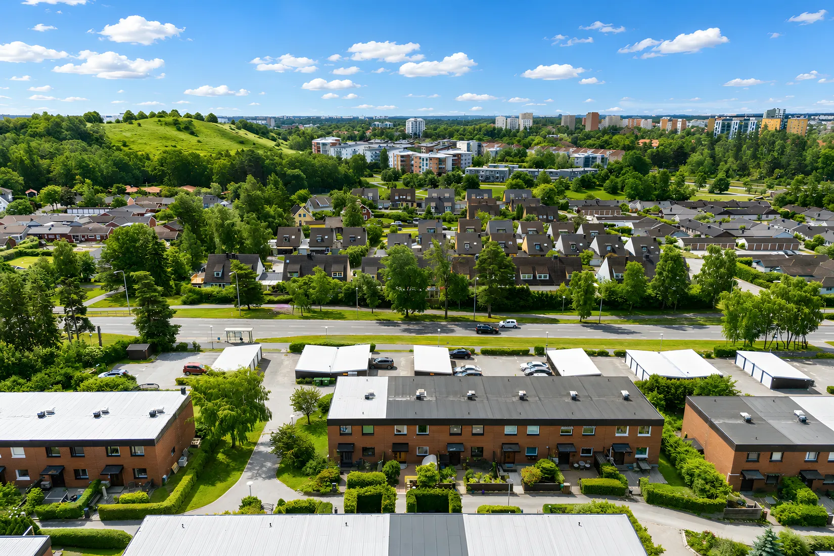 Villa, Radhus, Blåvidegränd 56, Vällingby - Vinsta, Stockholm
