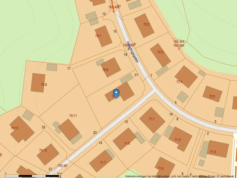 Villa, Hasslingegatan 21, Önnered, Göteborg