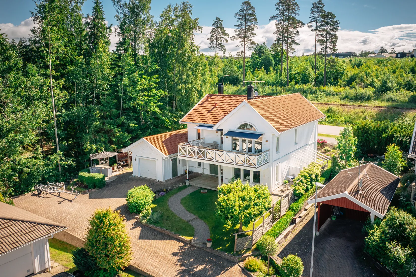 Villa, Österögatan 4, Snuggen, Mariestad