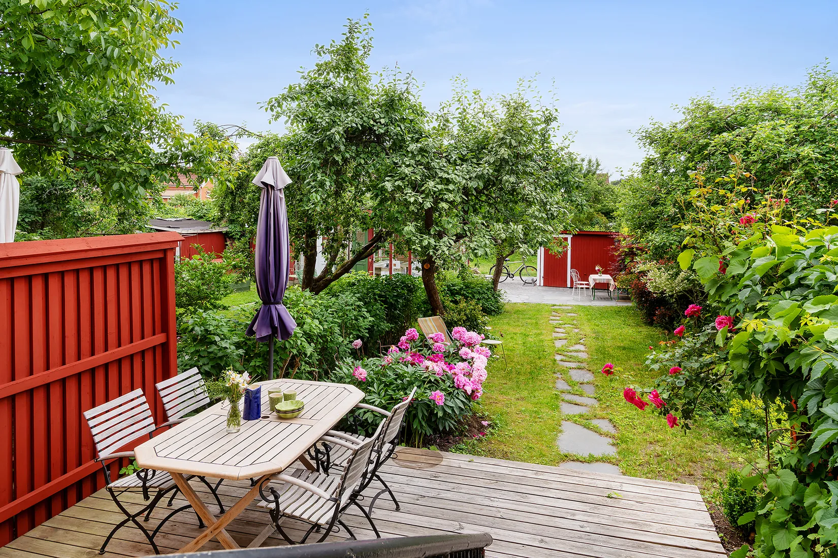 Radhus, Margaretavägen 28, Gamla Enskede, Stockholm