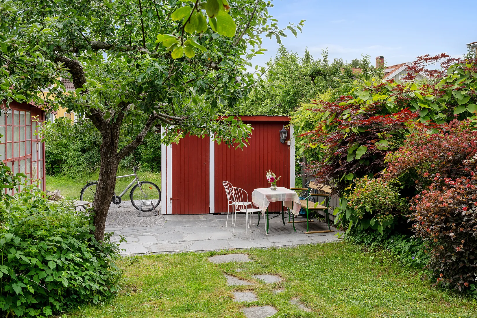 Radhus, Margaretavägen 28, Gamla Enskede, Stockholm