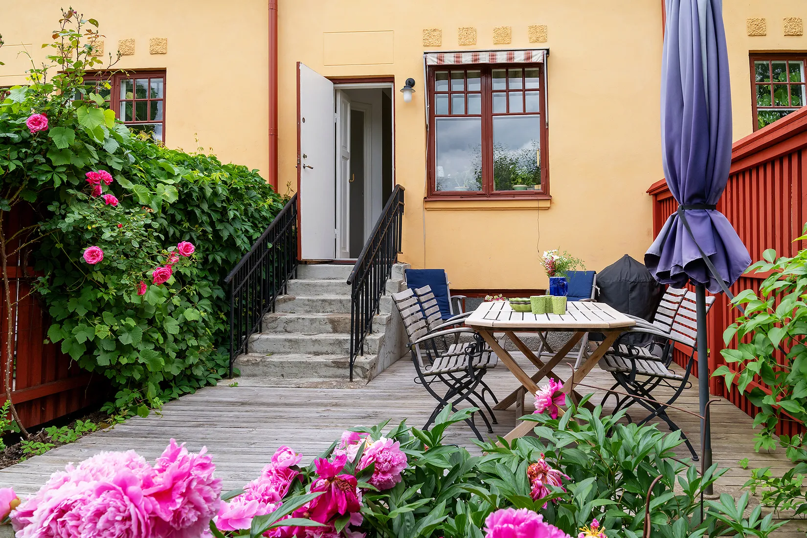 Radhus, Margaretavägen 28, Gamla Enskede, Stockholm