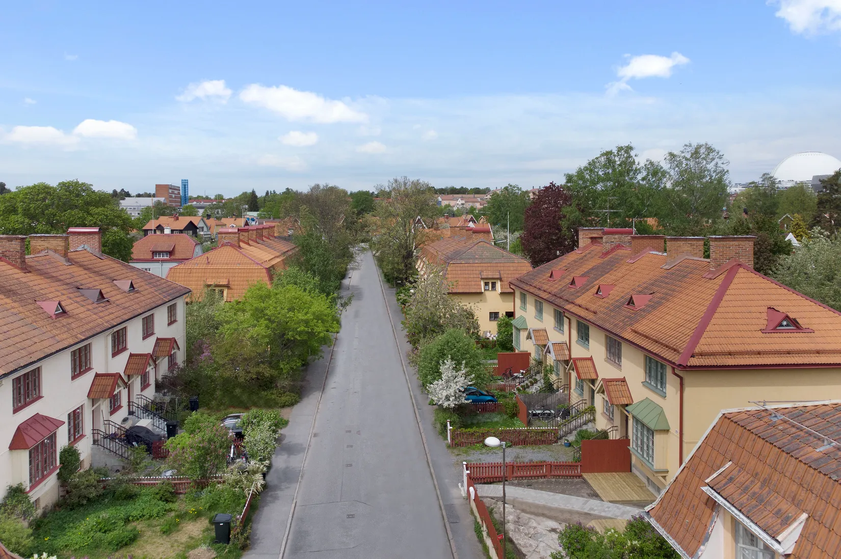 Radhus, Margaretavägen 28, Gamla Enskede, Stockholm