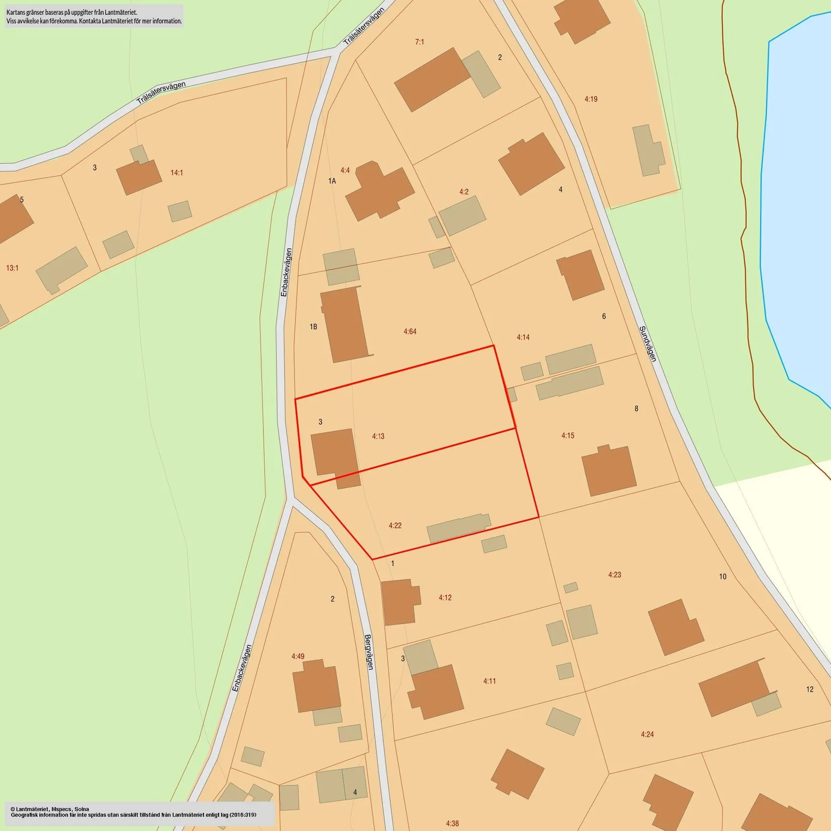Villa, Enbackevägen 3, Norrköping
