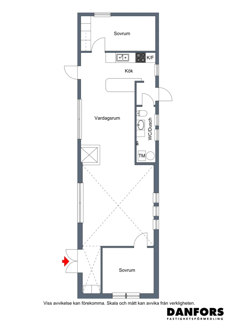 Fritidshus, Pilfinksvägen 8, Mellbystrand, Laholm