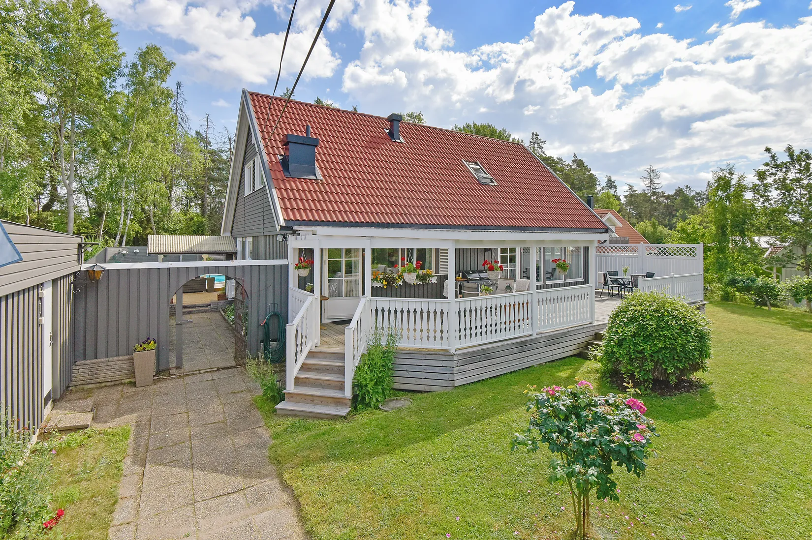 Villa, Björnstiernas väg 17, Stäket, Järfälla