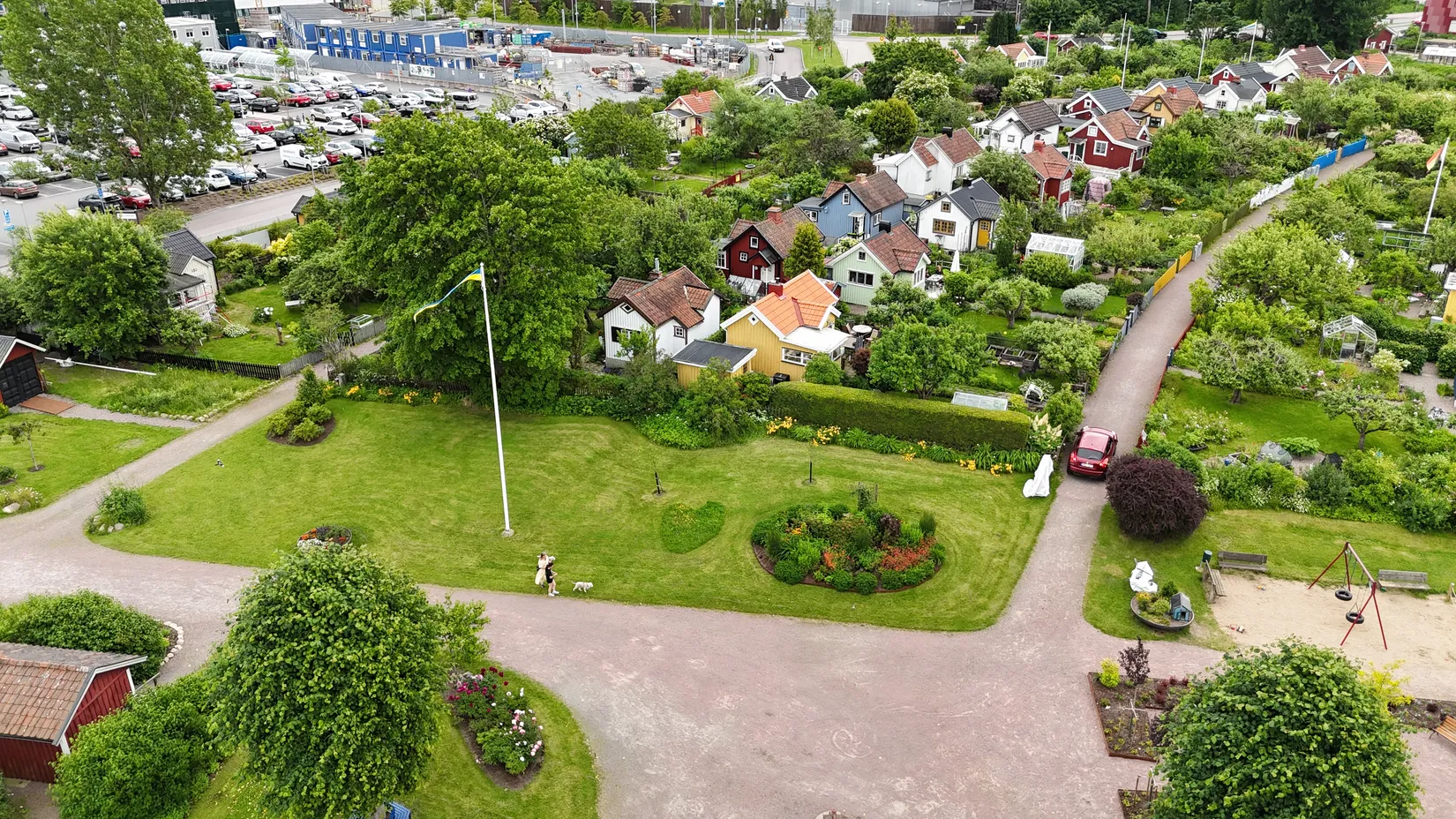 Fritidshus, Azaleagången 10, Torpa koloniförening, Göteborg