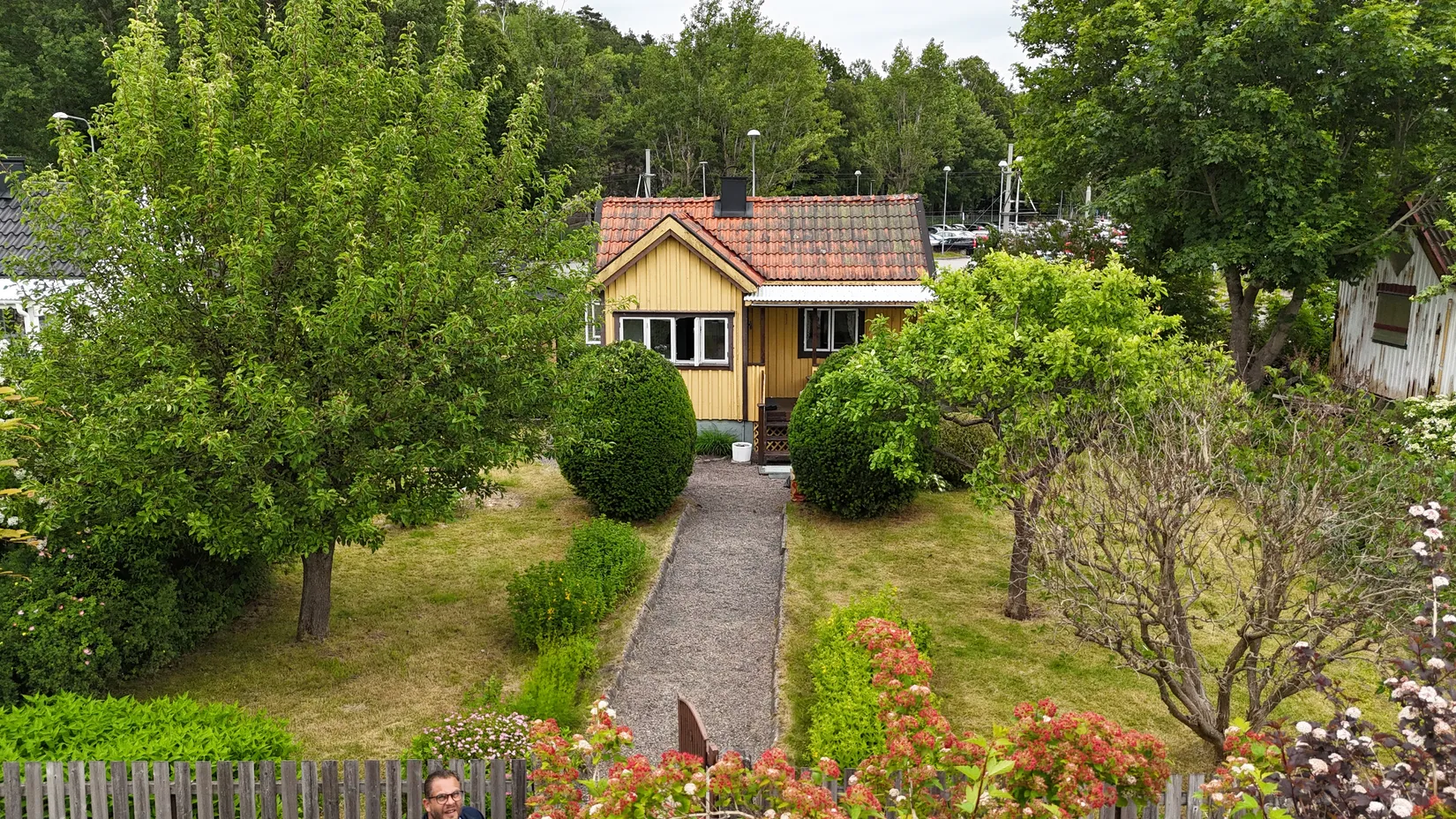 Fritidshus, Azaleagången 10, Torpa koloniförening, Göteborg