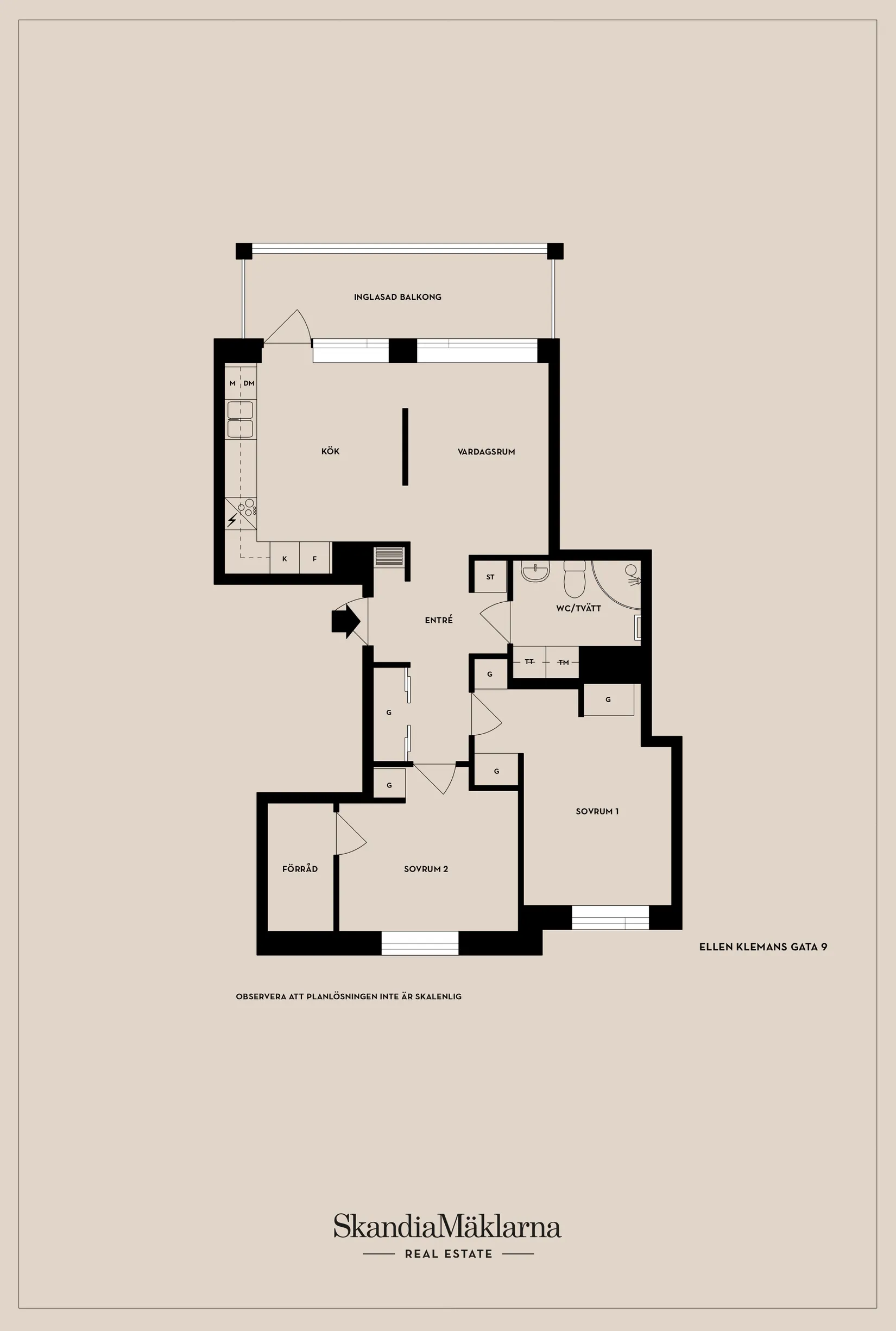 Bostadsrätt, Ellen Klemans gata 9, Pottholmen, Karlskrona
