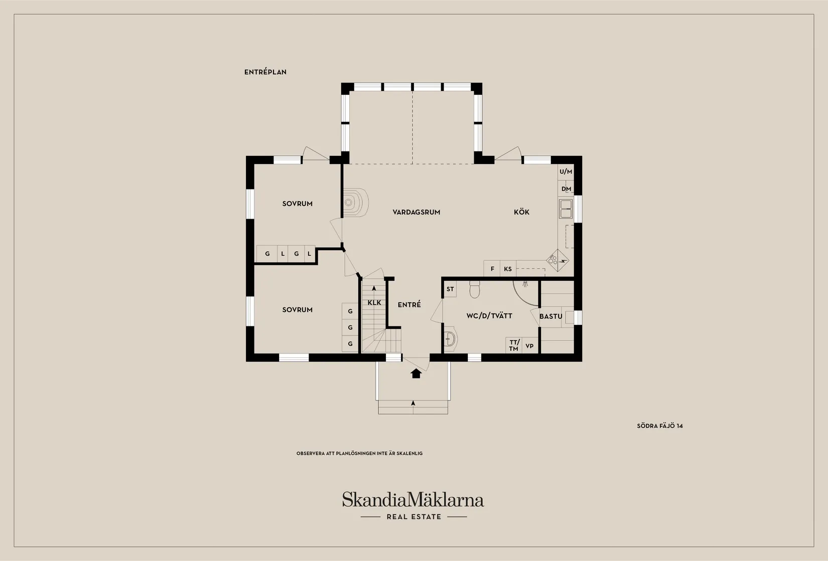Villa, Södra Fäjö 14, Karlskrona