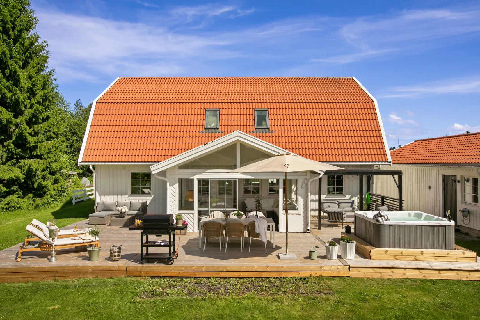 Villa, Hagaströmsvägen 174, Åsbyggeby, Gävle