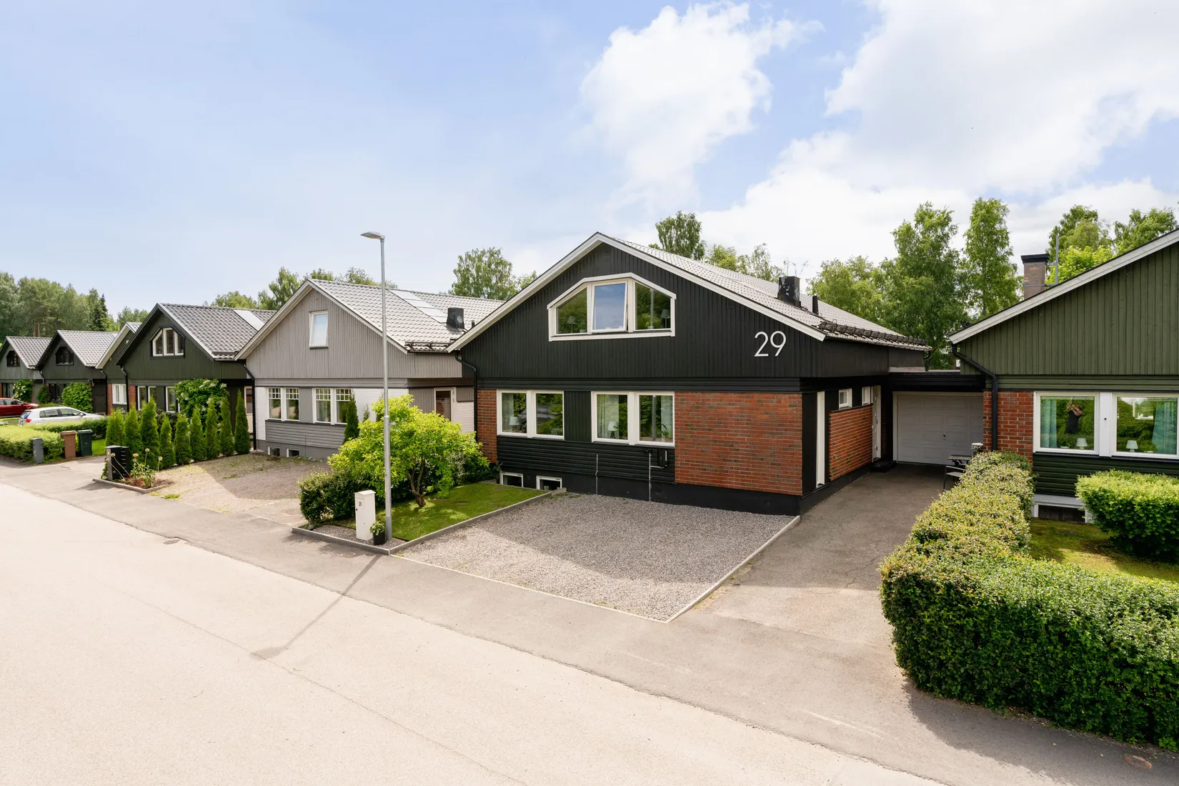 Villa, Radhus, Länsmansvägen 29, Valbo, Gävle
