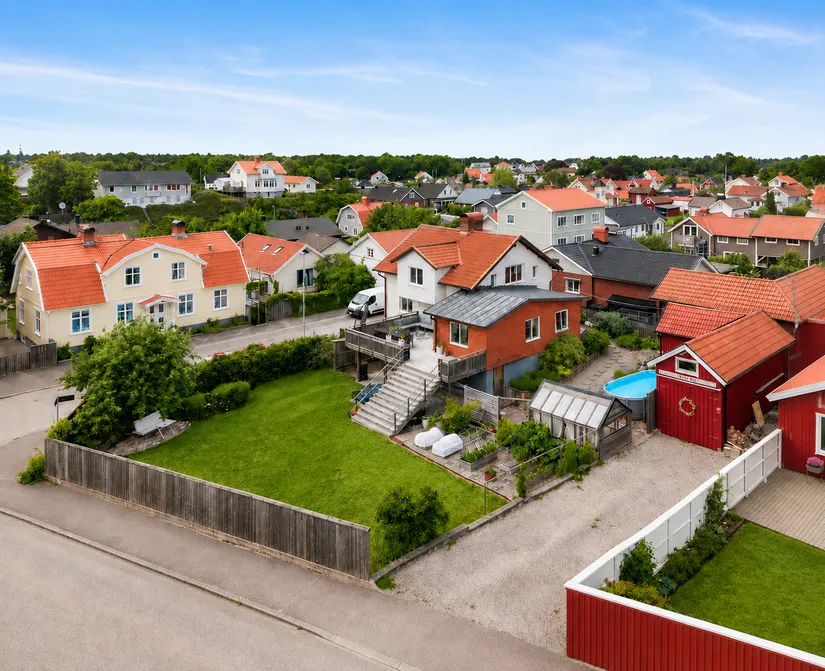 Villa, Hjärtumsgatan 16, Strömslund, Trollhättan