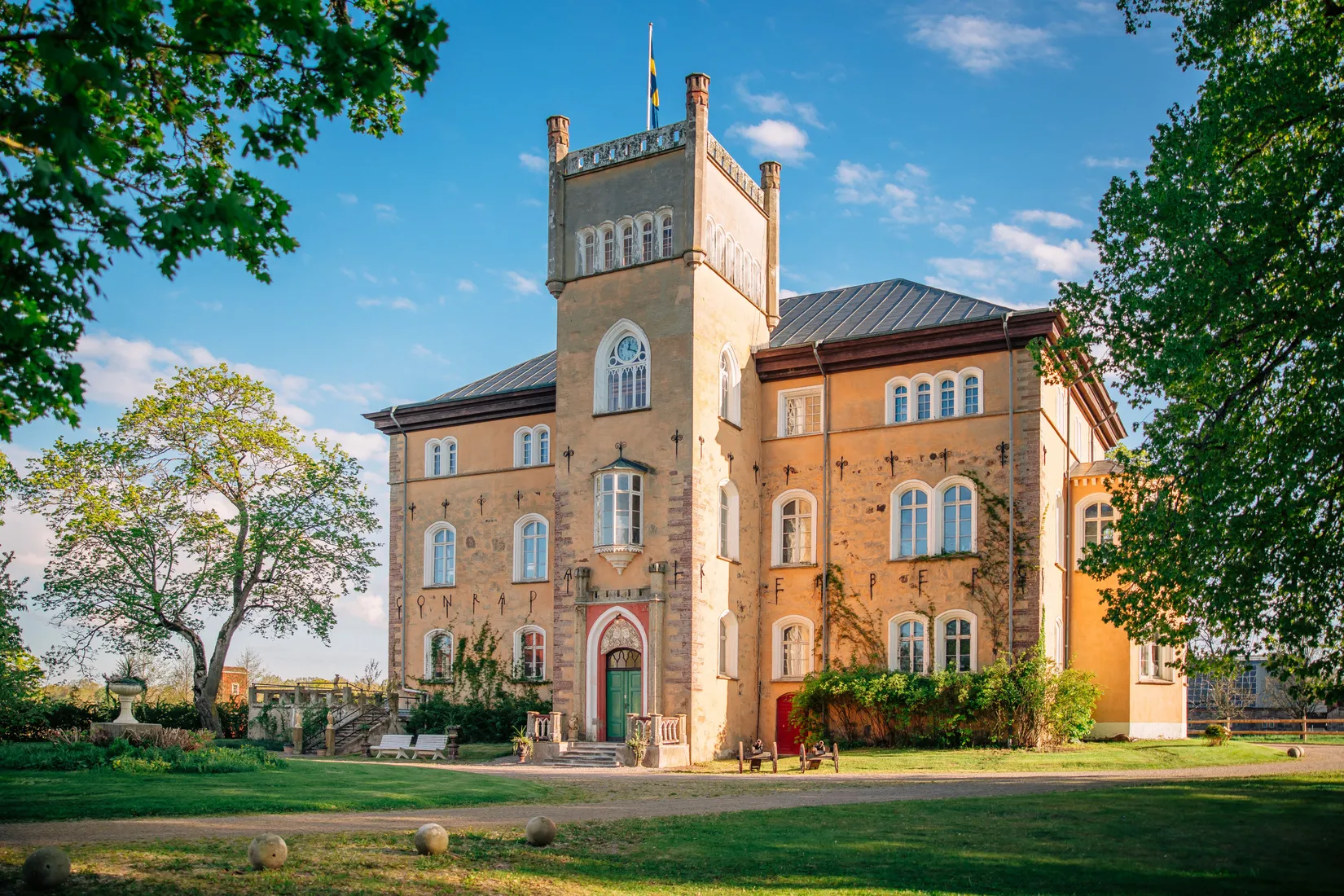 Gård/Skog, Börstorp slott, Mariestad