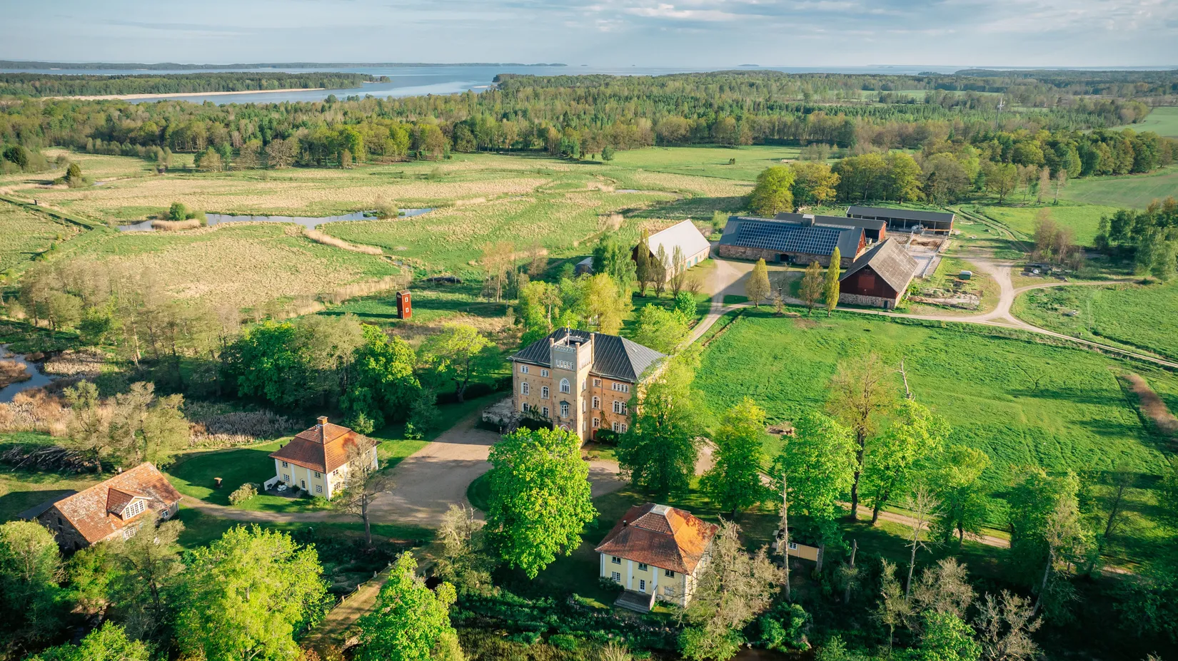 Gård/Skog, Börstorp slott, Mariestad