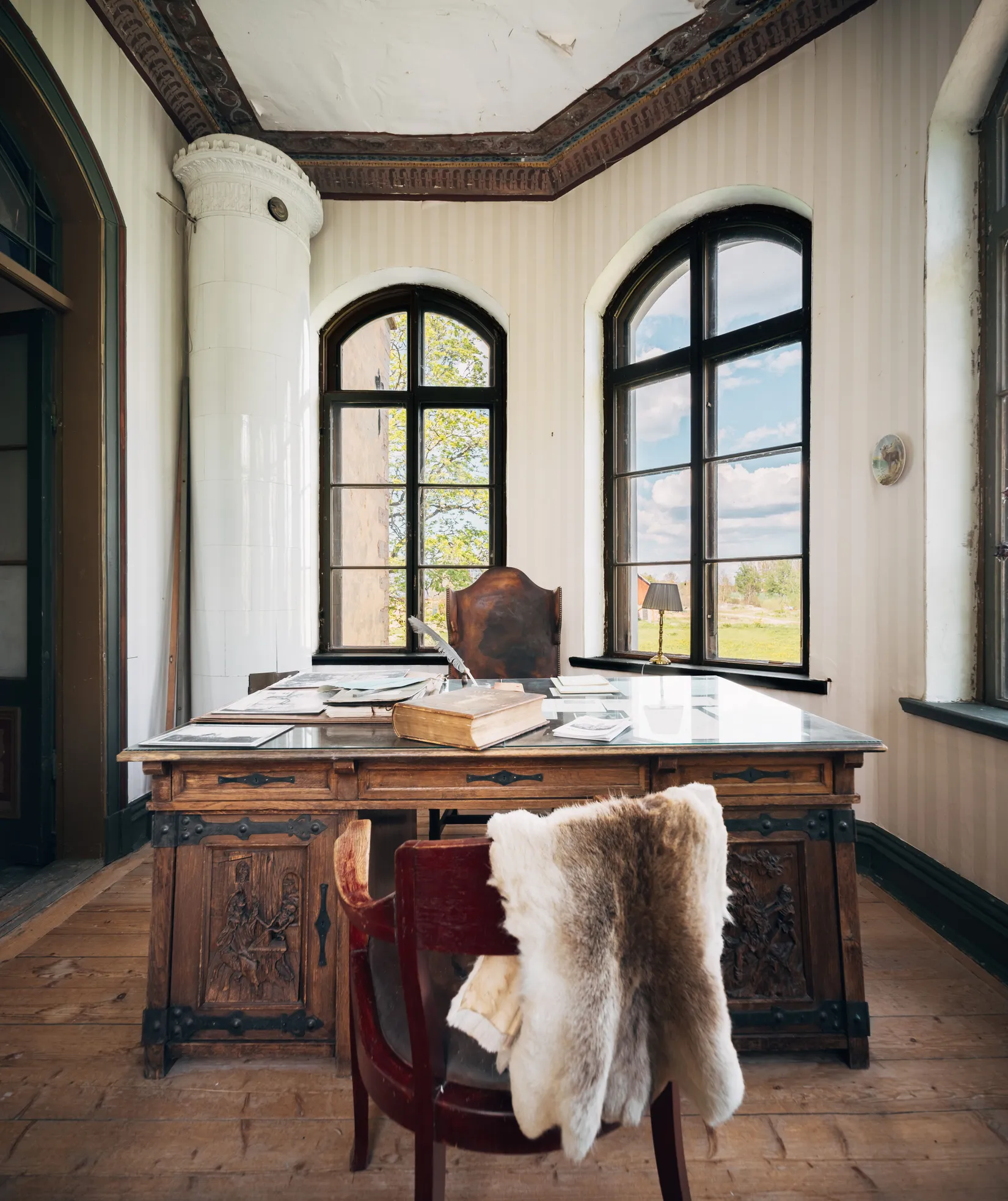 Gård/Skog, Börstorp slott, Mariestad