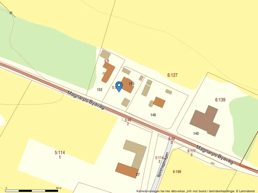Villa, Magnarps byaväg 150, Magnarp, Ängelholm