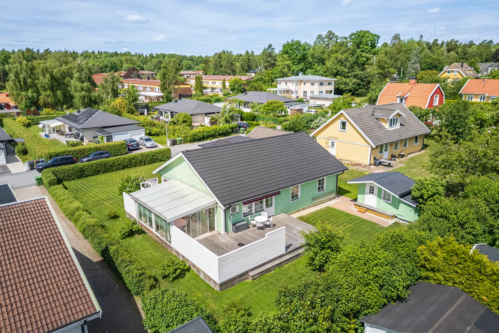 Villa, ÖRTVÄGEN 9, Täby kyrkby, Täby