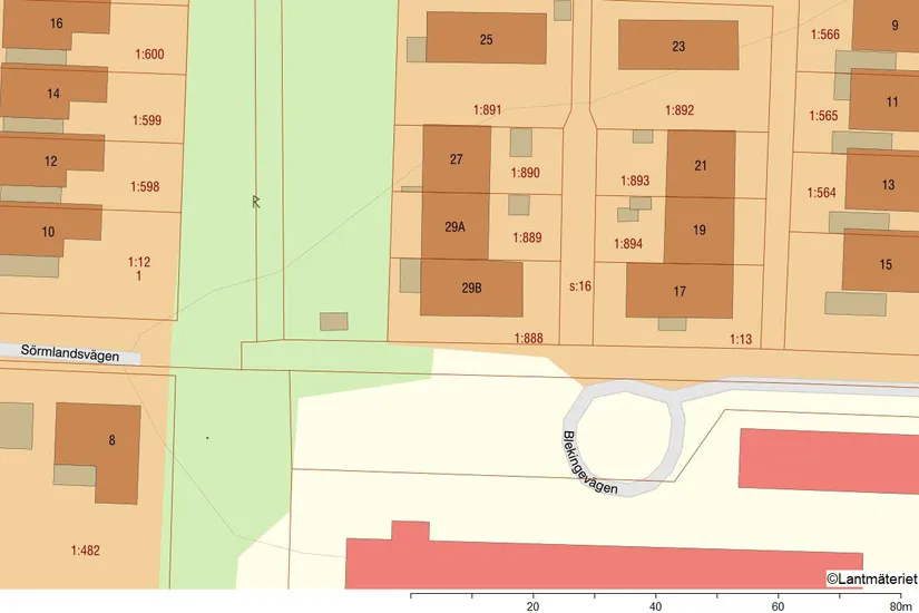 Radhus, Blekingevägen 29B, Ormsta, Vallentuna