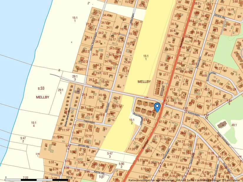 Bostadsrätt, Kolonivägen 12C, Mellbystrand, Laholm