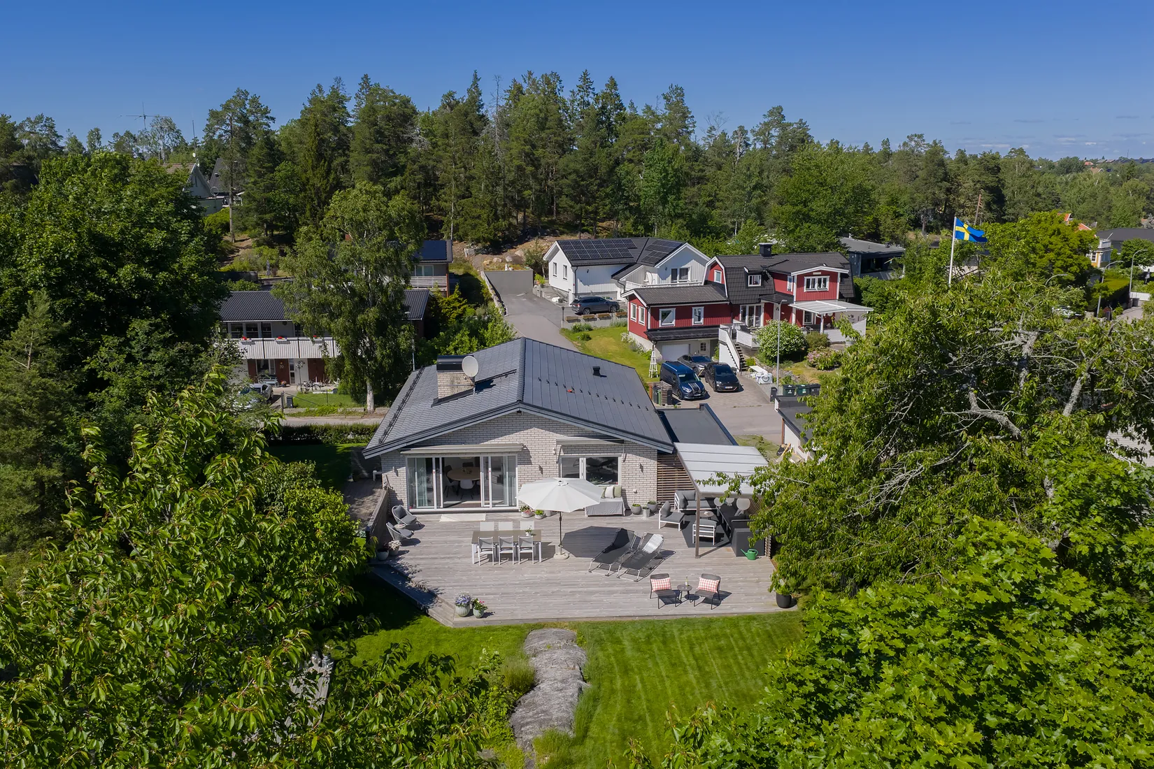 Villa, Skogsvägen 19, Fullersta - Centrala Huddinge, Huddinge