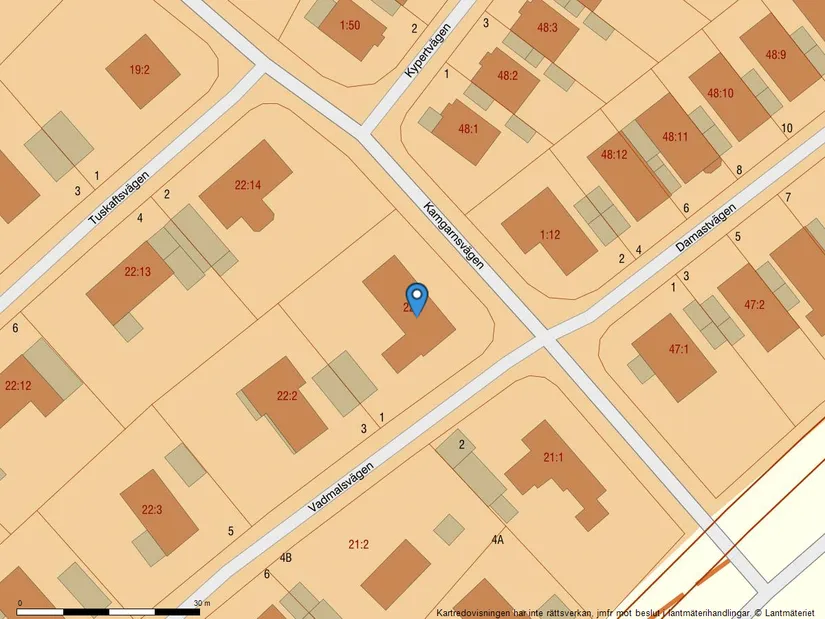 Villa, Vadmalsvägen 1, Nåntuna, Uppsala