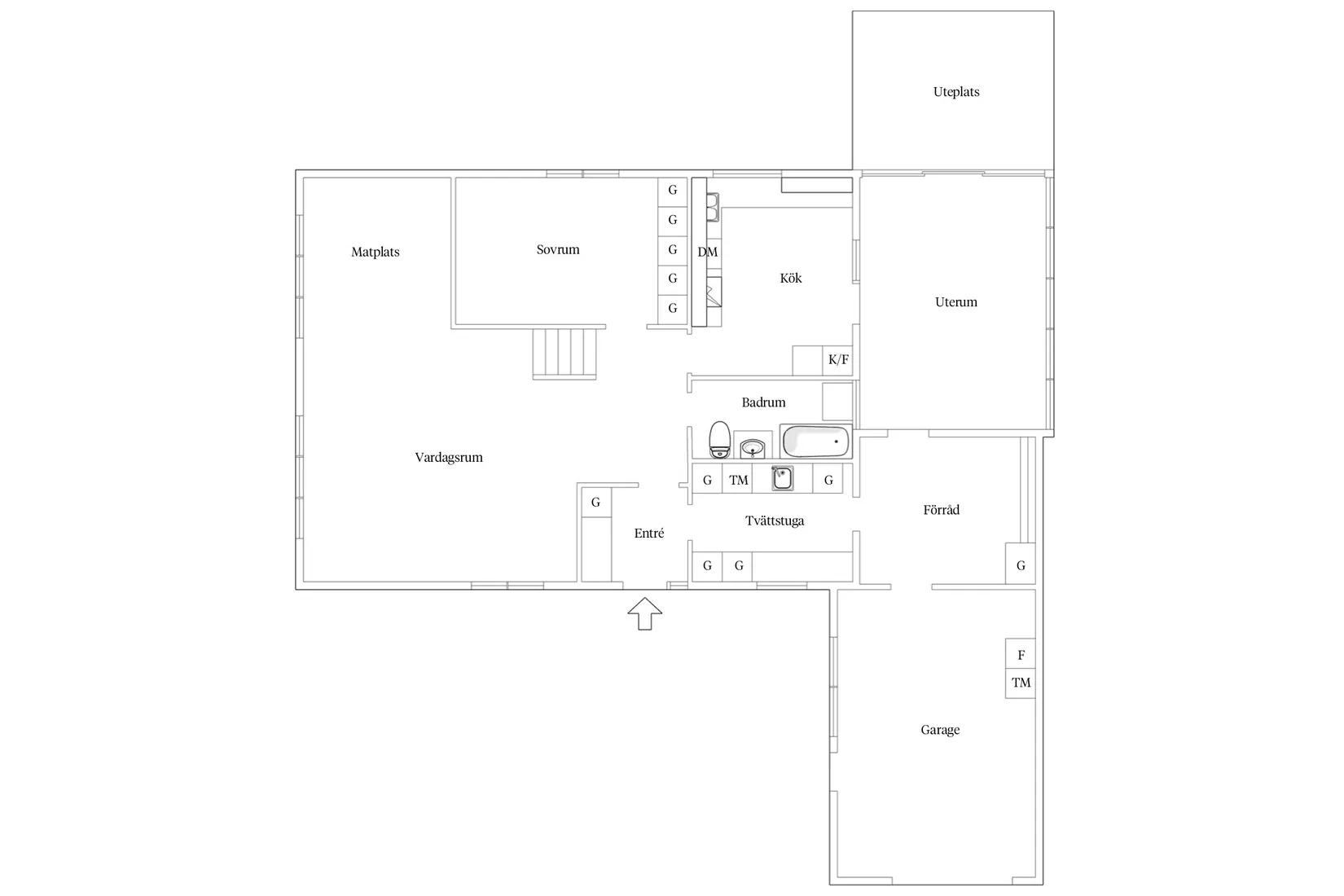 Villa, Göklyckegatan 4, Tollarp, Kristianstad