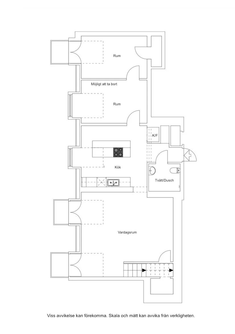 Bostadsrätt, Karl X Gustavs gata 6, Tågaborg, Helsingborg