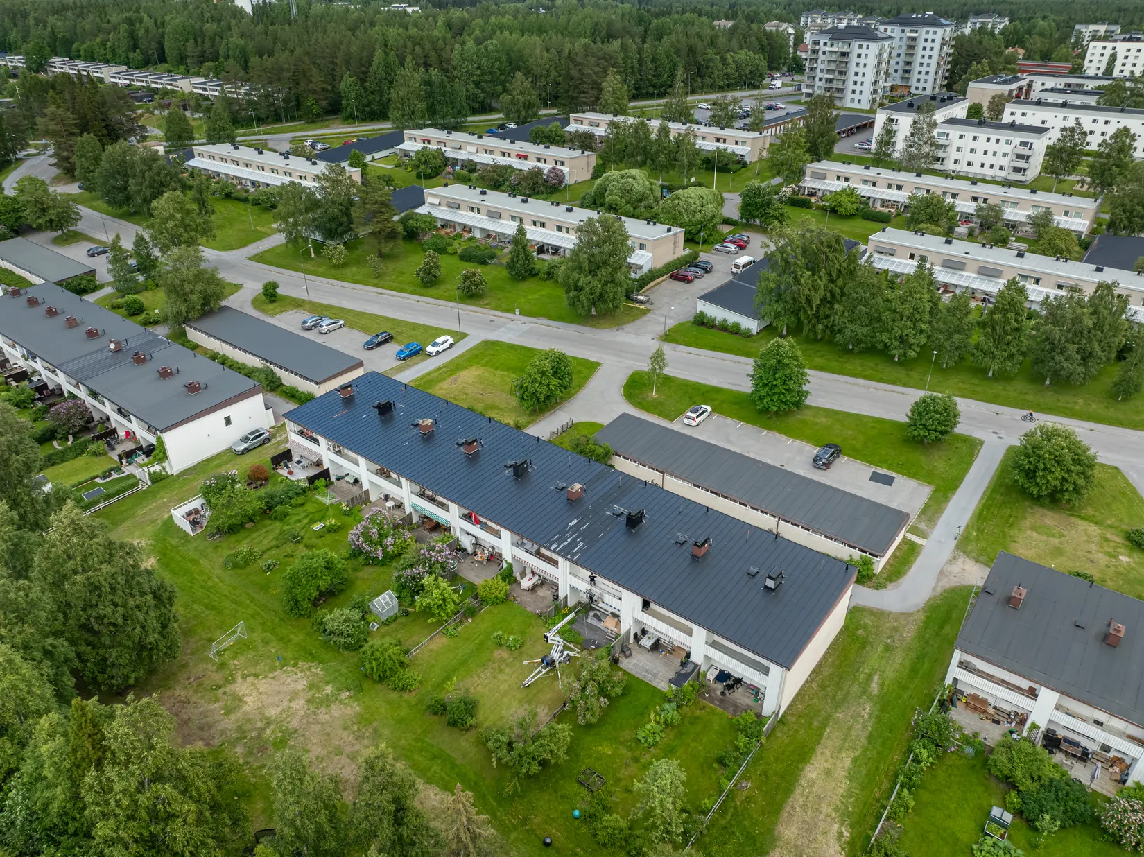 Villa, Radhus, Gökropsvägen 8F, Mariehem, Umeå