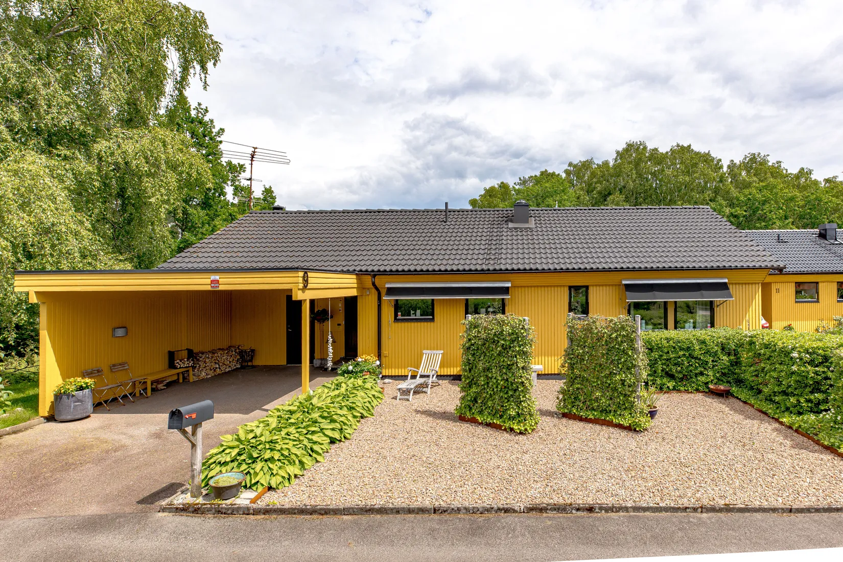 Villa, Radhus, Nattsländevägen 9, Snöstorp, Halmstad