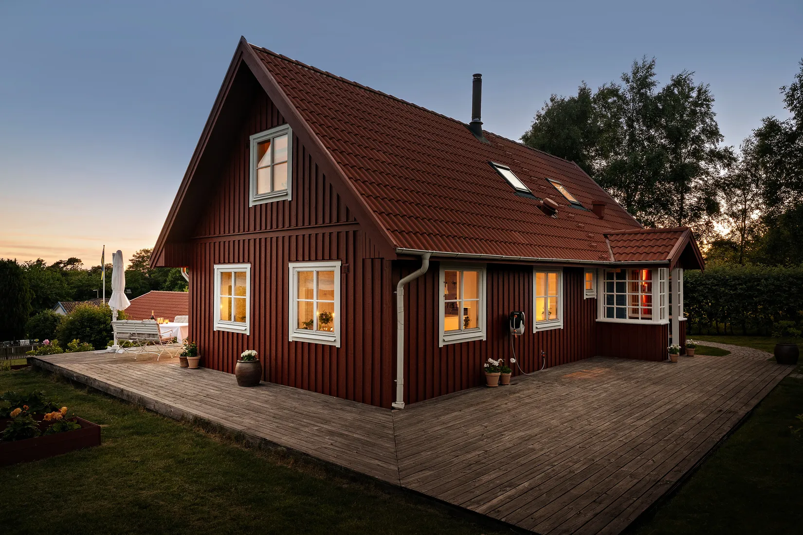 Villa, Fläderstigen 3, Ugglarp, Falkenberg