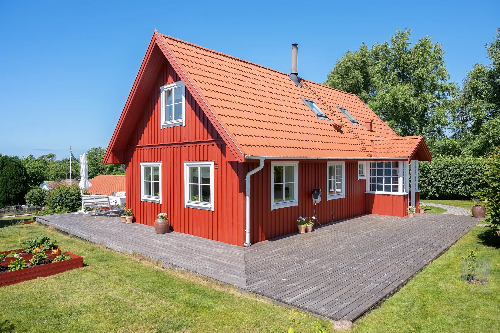Villa, Fläderstigen 3, Ugglarp, Falkenberg