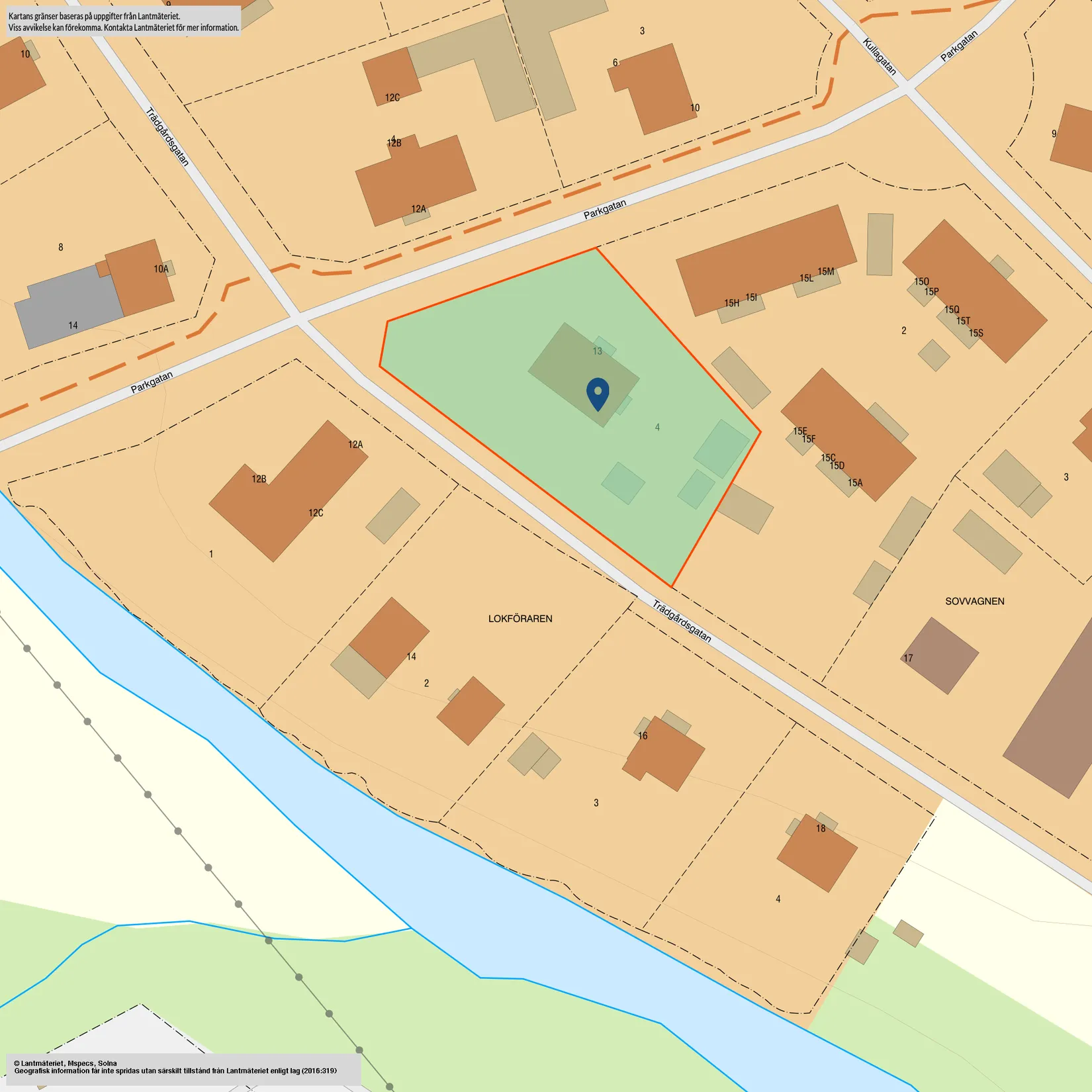 Villa, Parkgatan 13, Eksjö