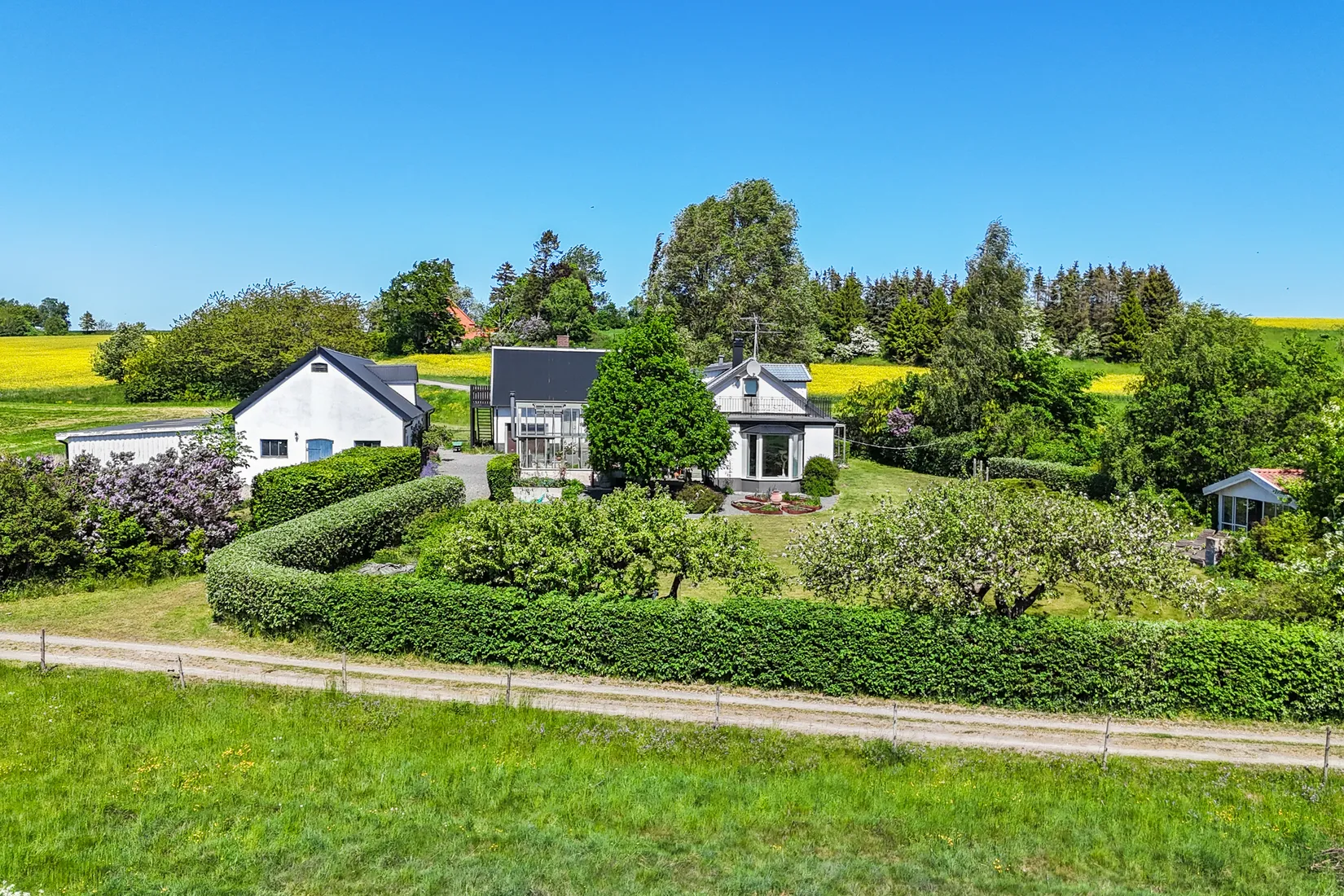 Villa, Gård/Skog, Övraby Kulladal 1, Övraby, Tomelilla
