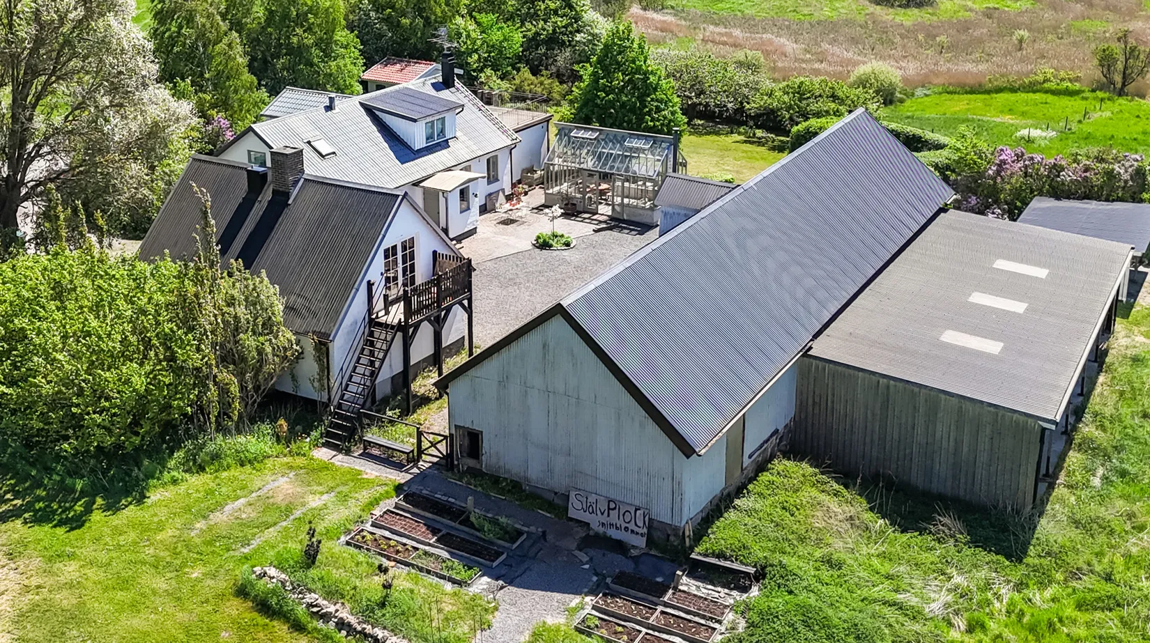 Villa, Gård/Skog, Övraby Kulladal 1, Övraby, Tomelilla