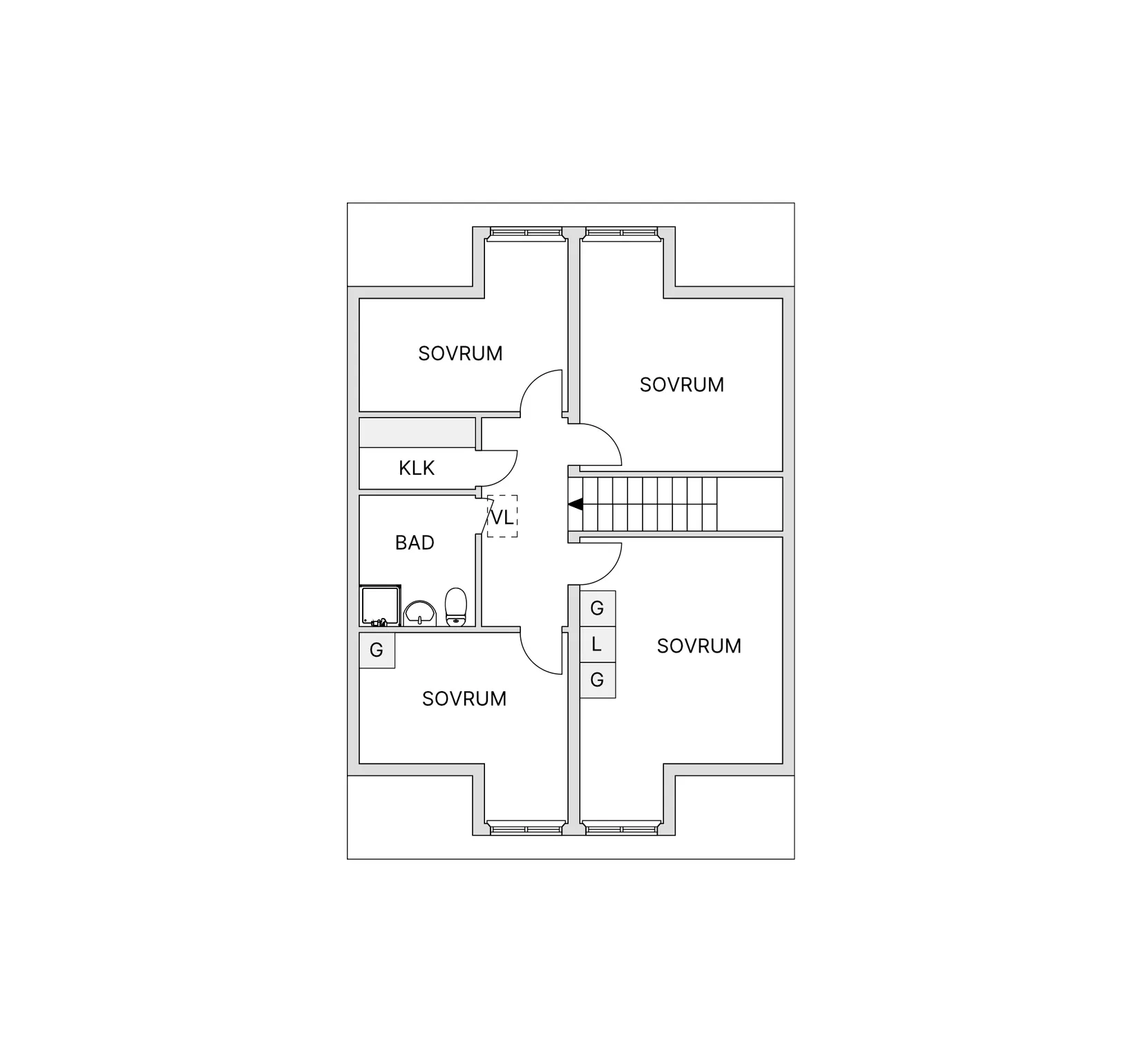 Villa, Radhus, Örlogsvägen 38, Karlstorp, Halmstad